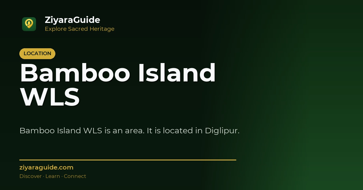 Bamboo Island WLS