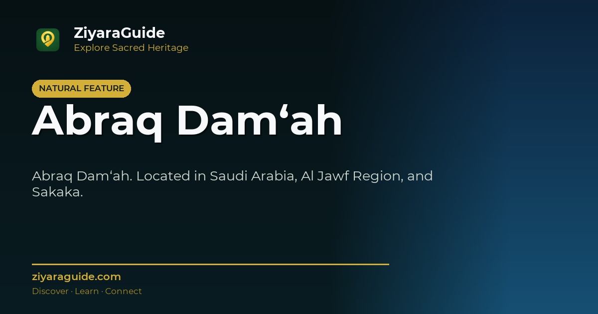 Abraq Dam‘ah