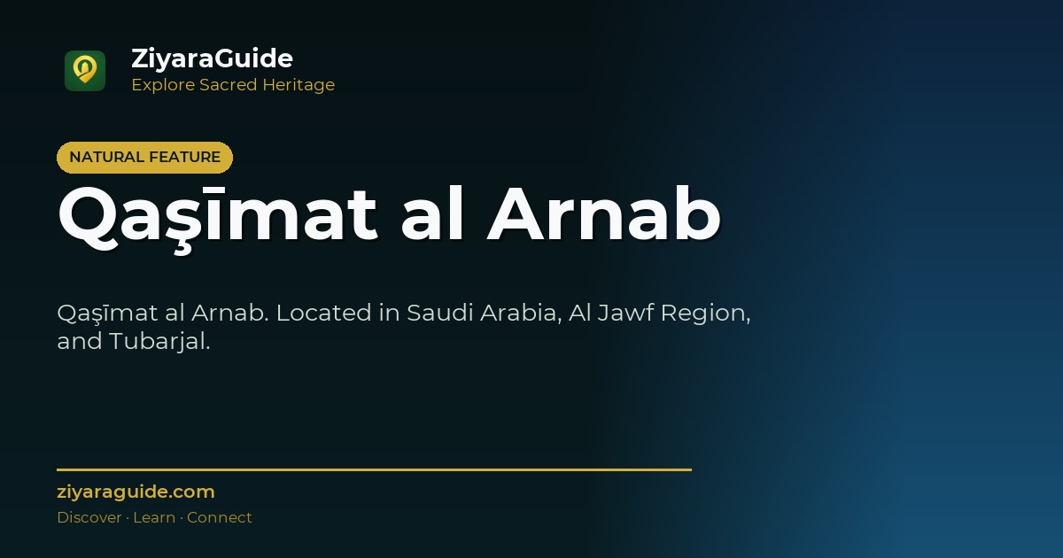 Qaşīmat al Arnab