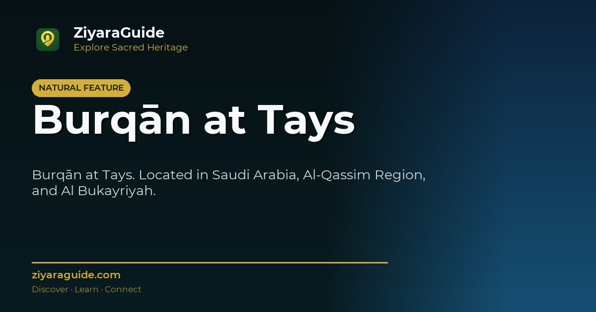 Burqān at Tays