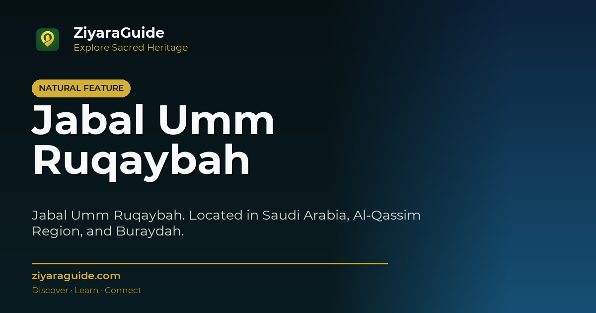 Jabal Umm Ruqaybah