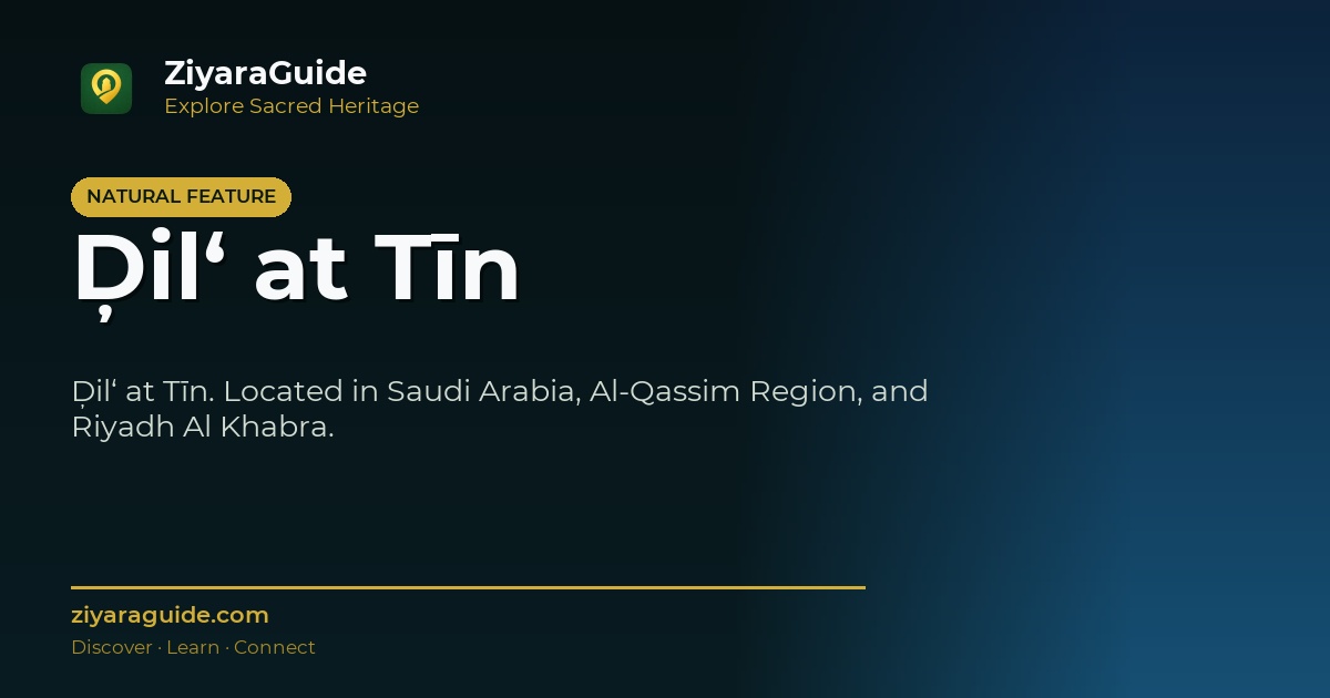 Ḑil‘ at Tīn