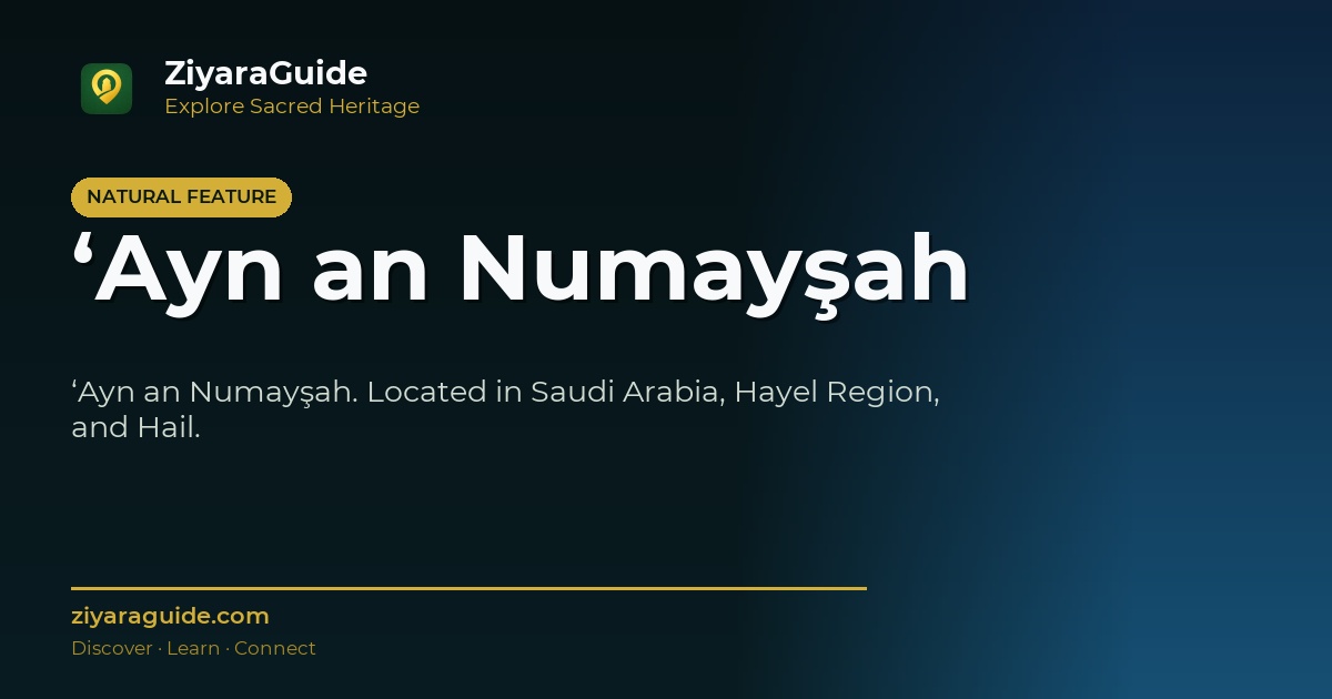 ‘Ayn an Numayşah