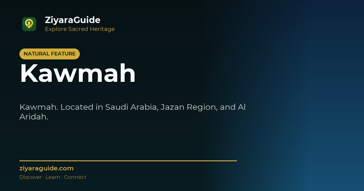 Kawmah
