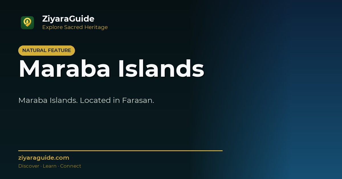 Maraba Islands