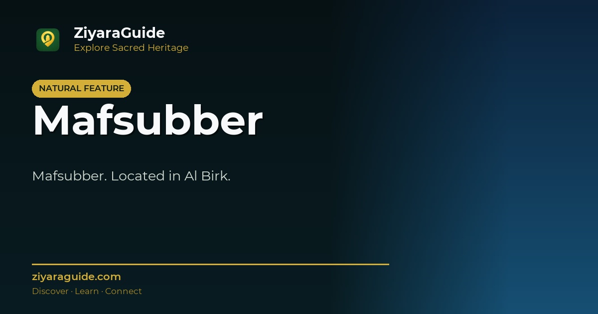 Mafsubber