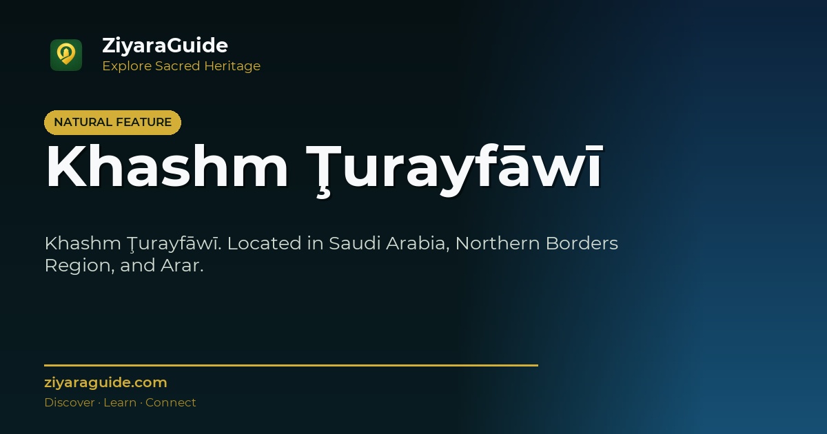 Khashm Ţurayfāwī