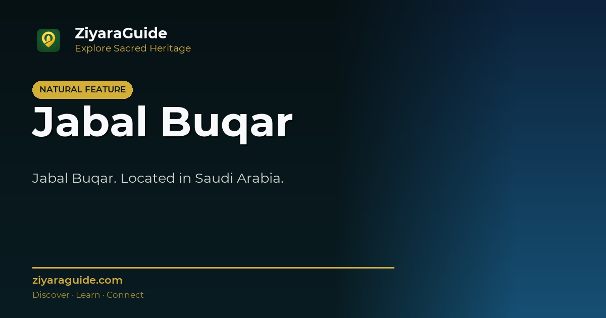 Jabal Buqar