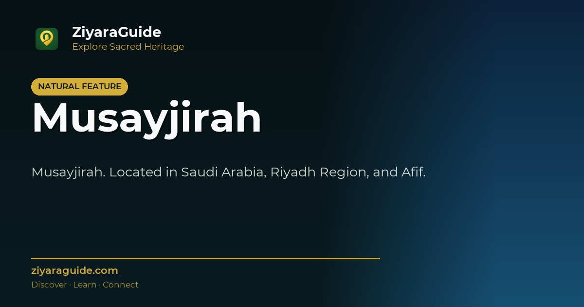 Musayjirah